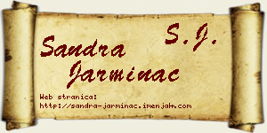 Sandra Jarminac vizit kartica
